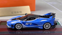 Load image into Gallery viewer, U2 1:64 Blue FXXK EVO #67 Super Racing Sports Model Diecast Resin Car New Collection