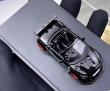 Load image into Gallery viewer, SH 1:64 Black LBWK Copen GTR Convertible Sports Model Diecast Metal K Car New