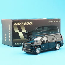 Load image into Gallery viewer, Masdi 1:64 Black Suburban Escalade Full Size SUV Model Diecast Metal Car New Collection