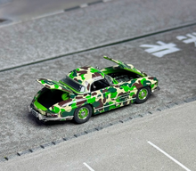 Load image into Gallery viewer, ZF 1:64 300SL W198 Camo Classic Sports Model Diecast Metal Car New