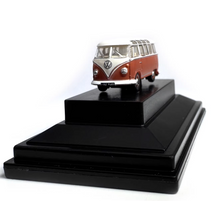 Load image into Gallery viewer, 1:148 Brown VW T1 Mini Van Classic Vintage Bus Model Diecast Metal Car New Collection
