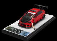 Load image into Gallery viewer, TM 1:64 JDM Civic Type R FD2 Widebody Figure Sport Model Diecast Metal Car New
