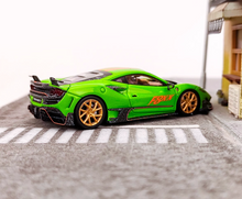 Load image into Gallery viewer, Fuelme 1:64 Green Mansory F8XX Racing Sports Model Diecast Resin Car New