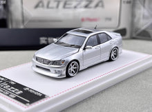 Load image into Gallery viewer, FH 1:64 Silver Altezza RS200 SXE10 Sedan Sports Model Diecast Metal Car New Collection