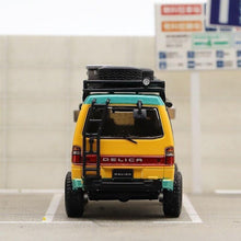 Load image into Gallery viewer, Autobots 1:64 Yellow Delica Camper Off Road Van Model Diecast Metal Car New
