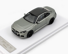Load image into Gallery viewer, Howie 1:64 Gray M2 G87 Coupe Sports Power Model Diecast Metal Car New Collection