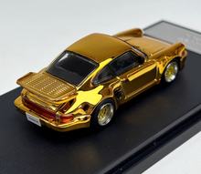 Load image into Gallery viewer, Master 1:64 Gold 930 911 Turbo Classic Sports Model Diecast Metal Car New Collection