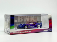 Load image into Gallery viewer, Inno 1:64 Blue LBWK F40 2024 Tokyo Salon Sports Model Diecast Metal Car New Collection