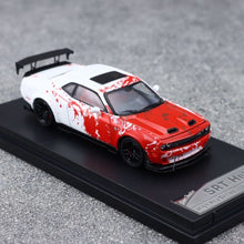 Load image into Gallery viewer, SH 1:64 Red White Challenger SRT Muscle Hellcat Model Diecast Metal Car BN