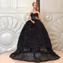 Load image into Gallery viewer, Barbie Doll Clothes 11.5" Girl Party Wear Fashion Outfits Wedding Dress Gowns 1/6