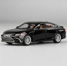 Load image into Gallery viewer, JKM 1:64 Black ES300h Luxury Sedan Sports Model Diecast Metal Car New Collection