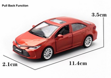 Load image into Gallery viewer, CCA 1:43 Orange TOYOTA Corolla Sedan Hybrid Sports Model Toy Diecast Metal Car BN