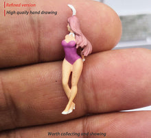 Load image into Gallery viewer, 1:64 Painted Figure Mini Model Miniature Resin Diorama Rabbit Bunny Sexy Girl