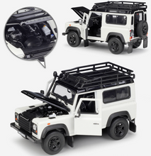 Load image into Gallery viewer, WELLY 1:24 Defender 90 SUV Off Road Classic Model Diecast Metal Car Display