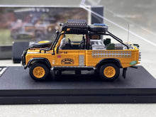 Load image into Gallery viewer, SW 1:64 Yellow Camel Defender 90 Pickup Sports Model Diecast Metal Car BN