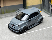 Load image into Gallery viewer, MINIGT 1:64 Gray Abarth 595 LB Works ABAS Sports Model Diecast Metal Car New Collection