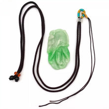 Load image into Gallery viewer, Nature Jade Budha Hand Pendant Necklace Gift Jewelry charm Blessing Lucky New