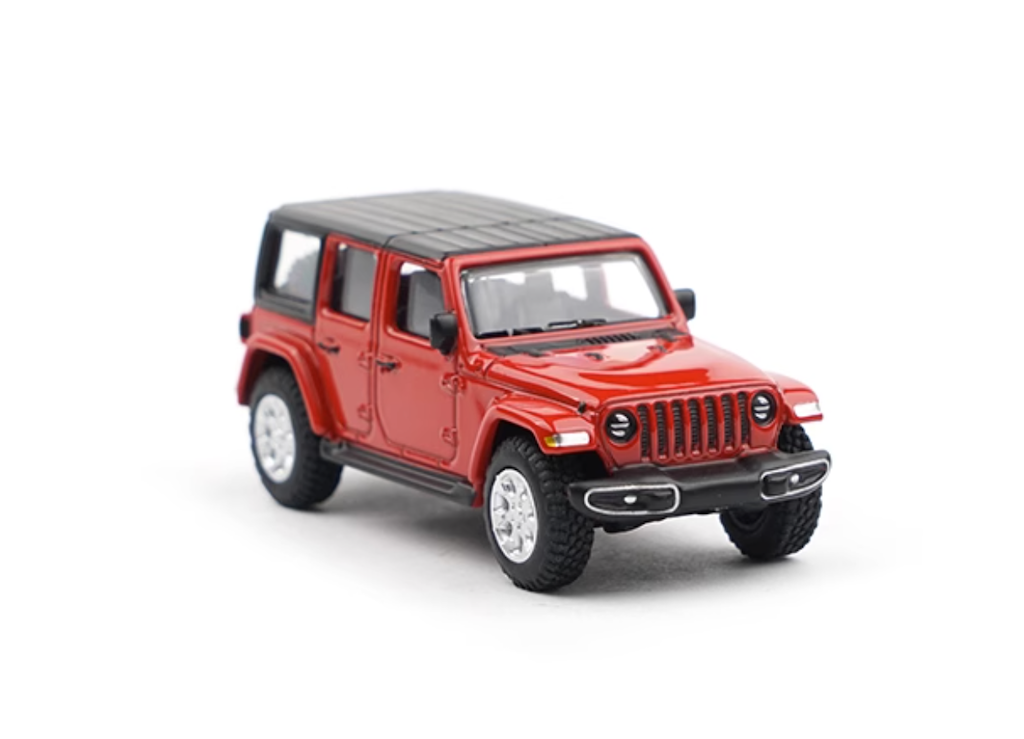 Red jeep wrangler toy car on sale