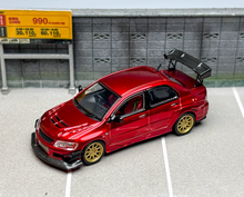 Load image into Gallery viewer, CM 1:64 Red JDM Lancer Evo 9 IX Voltex Sports Model Diecast Metal Car New Collection