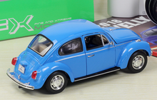 Load image into Gallery viewer, WELLY 1:24 VW Classic Vintage Beetle Model Diecast Metal Car Display