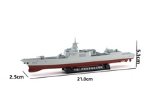 Load image into Gallery viewer, Xcartoys 1:850 PLA Navy Type 055 Destroyer WUXI 104 Model Diecast Metal New Collection