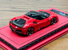 Load image into Gallery viewer, ART 1:64 Red SF90 Stradale Hard Top Sports Model Diecast Resin Car New Collection