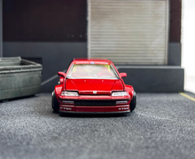 Load image into Gallery viewer, Kaido 1:64 Red Civic EF WORKS V2 Widebody Sport Model Diecast Metal Car New Collection