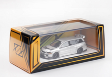 Load image into Gallery viewer, 404Error 1:64 Silver Lancer EVO 9 IX Wagon Sports Model Diecast Resin Car New Collection