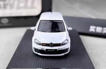 Load image into Gallery viewer, Maxwell 1:64 White VW Golf GTI MK6 VIP BBS Sports Model Diecast Metal Car New Collection
