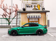 Load image into Gallery viewer, BBR 1:64 Green Romeo Giulia GTA Spoiler Sports Diecast Model Metal Car New