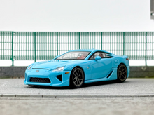 Load image into Gallery viewer, CM 1:64 Blue LFA Hatchback Racing Sports Model Diecast Metal Car New Collection