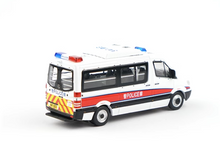 Load image into Gallery viewer, XCARTOYS 1:64 Hongkong HK Police Sprinter Van Model Diecast Metal Car