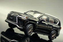 Load image into Gallery viewer, GCD 1:64 Black LX600 SUV Off Road Sports GR Model Diecast Metal Car Box New
