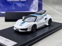 Load image into Gallery viewer, SH 1:64 White 488 Pista Novitec Sports Model Diecast Metal Car New Collection