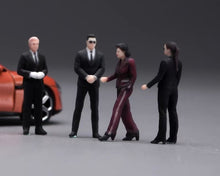 Load image into Gallery viewer, 1:64 Painted Figure Model Miniature Resin Diorama Toy Sand Bodyguard Security