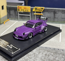 Load image into Gallery viewer, SW 1:64 Purple 993 Rotana RWB Widebody Classic Sports Model Diecast Metal Car