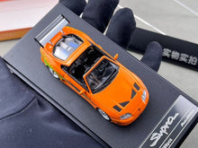 Load image into Gallery viewer, FS 1:64 Orange Supra A80 Convertible Sports Model Diecast Metal Car New Collection