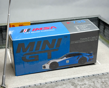 Load image into Gallery viewer, MINIGT 1:64 911 Turbo S 2023 IMSA Safety Sport Model Diecast Metal Car New Collection