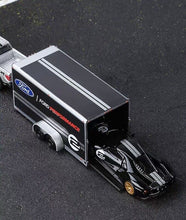 Load image into Gallery viewer, Maisto 1:64 2009 F150 Raptor Trailer 2017 GT Heritage Model Toy Metal Car BN