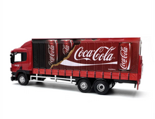 Load image into Gallery viewer, 1:76 Red Scania 94D 6 Wheel Delivery Truck Model Diecast Metal Car Box New Collection
