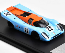 Load image into Gallery viewer, FY 1:64 Blue Gulf 917K #22 Racing Sports Model Diecast Metal Car New Collection