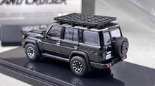 Load image into Gallery viewer, Model1 1:64 Black Land Cruiser LC70 ORV Off Road Model Metal Diecast Car New Collection