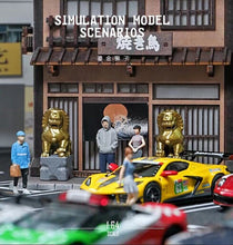 Load image into Gallery viewer, 1:64 Painted Figure Mini Model Miniature Resin Diorama Sand Toy Pair Lion Decor