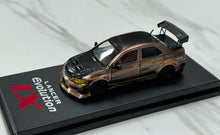 Load image into Gallery viewer, CM 1:64 JDM Bronze EVO Lancer 9 IX Widebody Sports Model Diecast Metal Car New