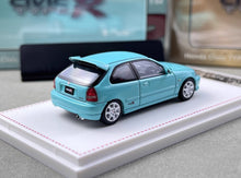 Load image into Gallery viewer, FH 1:64 Blue JDM Civic Type R EK9 Hatchback Sports Model Diecast Metal Car New Collection