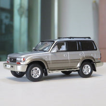 Load image into Gallery viewer, GCD 1:64 Silver LX450 Off Road SUV Model Diecast Metal Car