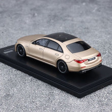 Load image into Gallery viewer, AR 1:64 Gold Benz AMG S63 E Performance Sports Model Diecast Metal Car New Collection
