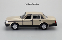 Load image into Gallery viewer, WELLY 1:36 Gold Volvo 240GL Classic Sedan Model Diecast Toy Metal Car BN