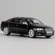 Load image into Gallery viewer, JKM 1:64 Black S8 D3 Sedan Sports Model Diecast Metal Car New Collection