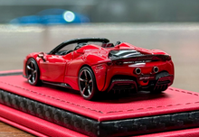 Load image into Gallery viewer, ART 1:64 Red SF90 Stradale Convertible Sports Model Diecast Resin Car New Collection